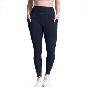 Aoxjox Trinity High Waisted Yoga Pants Pockets Buttery Soft Workout Leggings 26"